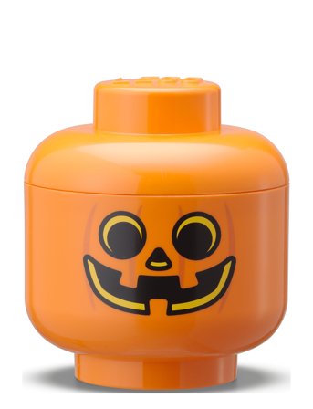 LEGO STORAGE | Lego Storage Head (Mini) - Pumpkin | MINI