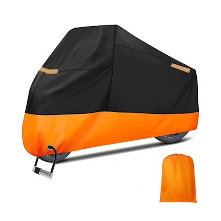 Motorsykkeltrekk for utendørs lagring, 210D vanntett støvtett