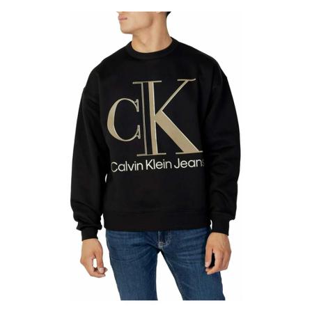 Calvin Klein Jeans Sweatshirts , Zwart , Heren , Maat: XS