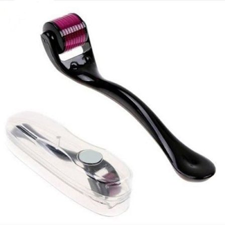 1.5mm Derma Roller Boolavard TM + GRATIS Etui - 540 Nåler - Beste Hudrulle