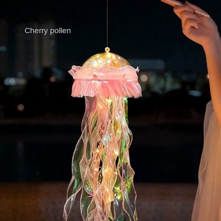 Farge Manetlampe Manetform Lantern ROSA