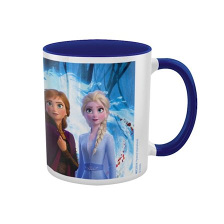 Frozen II Guiding Spirit Mug En Storlek Mörkblå/Ljusblå/Vit
