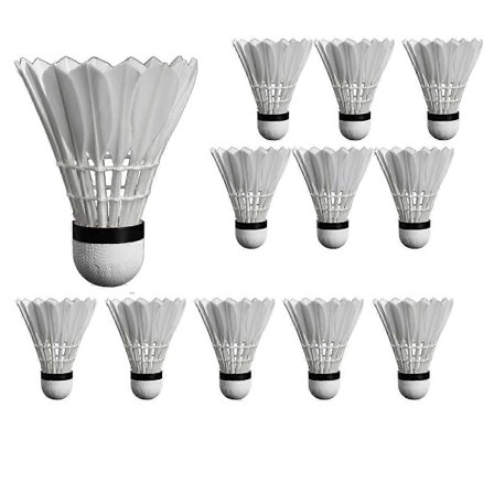 12 kpl Kestävät urheiluvaahtomuovipäät Pehmeäpintaiset sulkapallot Ulkoliikunta Fitness-tarvikkeet