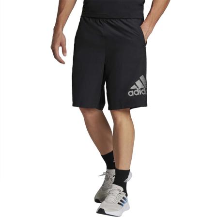 Byxor Adidas D2m Logo Short Svarta 164 - 169 Cm/s