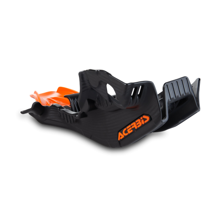 Piastra Paramotore Acerbis Nero-Arancio - KTM 250 XC 2019-2019
