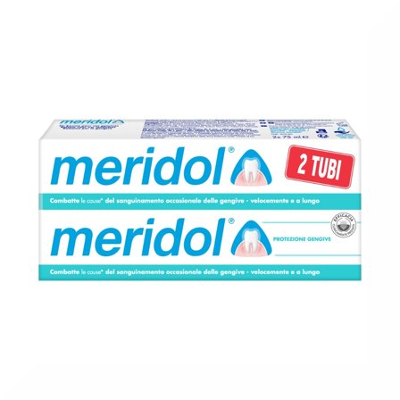 Meridol Dentifricio Protezione Gengive 2x75ml