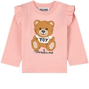 Moschino Branded Graphic T-shirt Sugar Rose 9-12 Months - Tops - 9-12 months - Pink