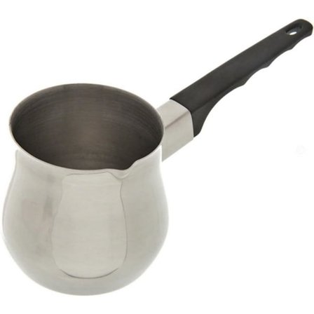 Oppdater International 12 Oz. (Ounce) Tyrkisk Kaffe Karaffel, Espresso Karaffel, 18/8 Gauge Rustfritt Stål, Kaffe