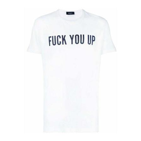 Dsquared2, T-Shirts Biały, Mężczyzna, Rozmiar: S