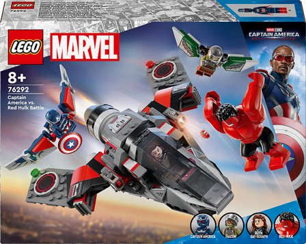 Lego Marvel Captain America mod Red Hulk 76292, Børn & Forældre, Motorik & Bevægelse, Klodser Og Stabletårne