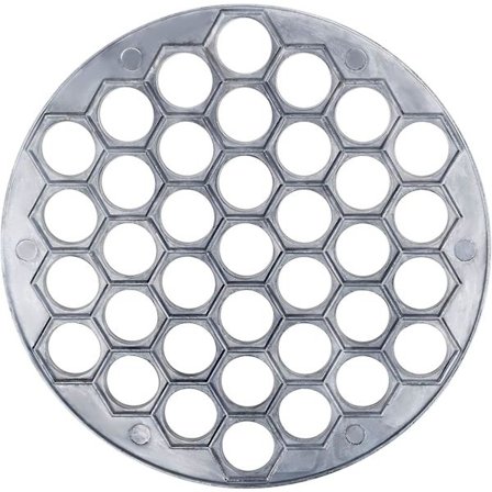 Russisk Pelmeni Ravioli Metalform - Ukrainsk Køkken Pelimeni Maker Rustfrit Stål - Køddumplingsform