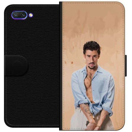 Kompatibelt Lommeboketui til Honor 10 Bad Bunny Super Bowl-inspirert grafikk med NFL-trofé og San Francisco-bro i sportdesign