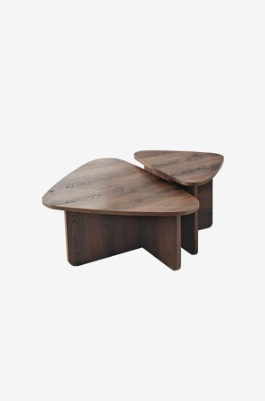 Hanah Home - Salongbord sett-Ballare - Brun - Sofabord - Fra Homeroom