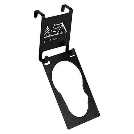 Platt Brännare Förlängningshållare Campingbord Gasupphängare Camping Gastank Upphängare Gastank Krokar för Campingbord