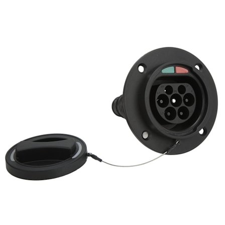 Laderkontakt for nye energikjøretøy, type 2, trefaset, 480V, 16A 32A, universell, CE TUV IEC 62196‐2 godkjent