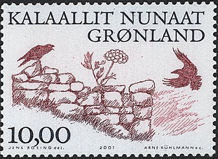 Grønland 2001 - AFA 371 - Postfrisk