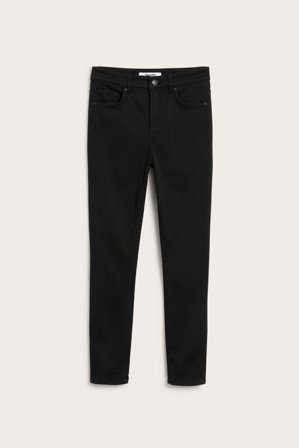 Kappahl | Super slim jeans short leg | Svart