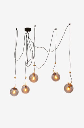 By Rydéns - Riippuvalaisin Carry - Harmaa - Riippuvalaisimet - - Homeroom