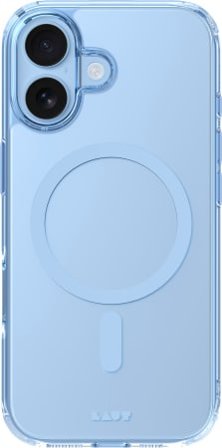 Laut Crystal Fluro MagSafe-fodral för iPhone 17 - Blå