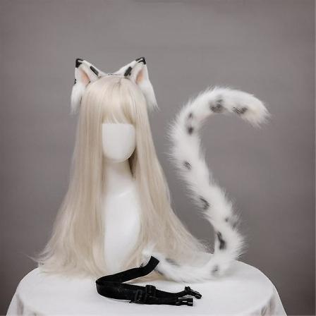 Pehmoiset Kissan Korvat Realistiset Lolita P panta Kissan H nt Cosplay Asusteet K sintehdyt Simulaatio El inten Korvat Halloween P hineet Kawaii