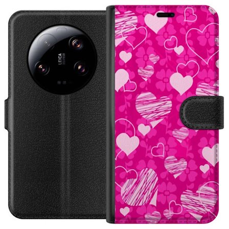 Yhteensopiva Lompakkokotelo Xiaomi Xiaomi 13 Ultra PopSydänKuviointi