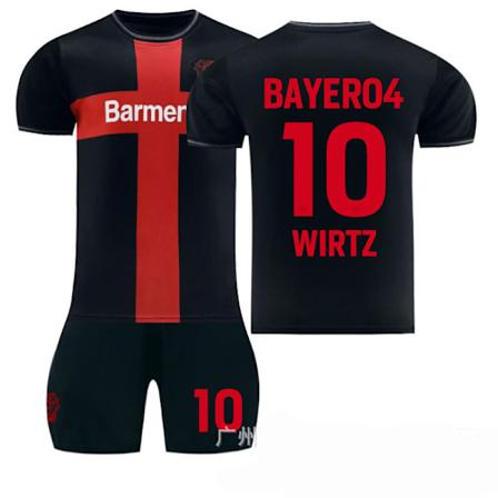 2425 Leverkusen hjemmetrøye Wirtz fotballdraktsett A 28(150-160cm)
