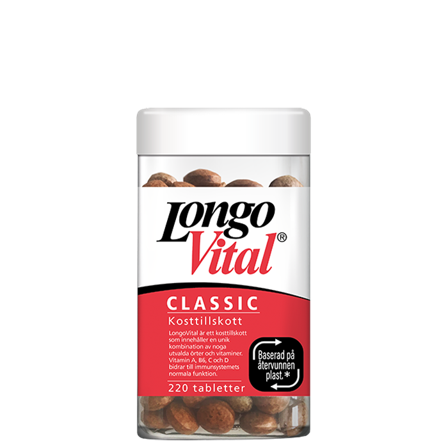 LongoVital Classic 220 tabletter