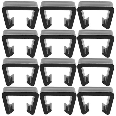 12 stk. Hagemøbelklemmer Utemøbelklemmer Utesofa Hagemøbler Koblingsklemmer