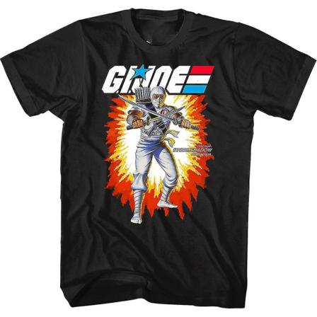 Box Art Storm Shadow Gi Joe T-shirt L