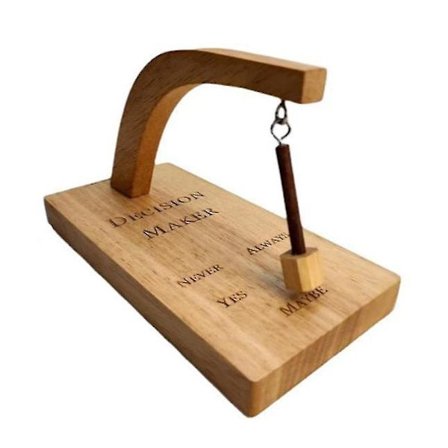 Puinen Päätösvalmistaja Magneettinen Heilahtava Penduli Pöytäpelilelu
