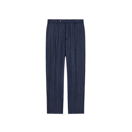 Kenzo, Straight Trousers Blauw, Heren, Maat:S