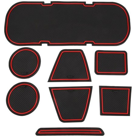 Punainen auton oven kahvan kumityyny liukumaton 86 BRZ GT86 FT86 FR-S 2012 2019 lisävarusteet matot