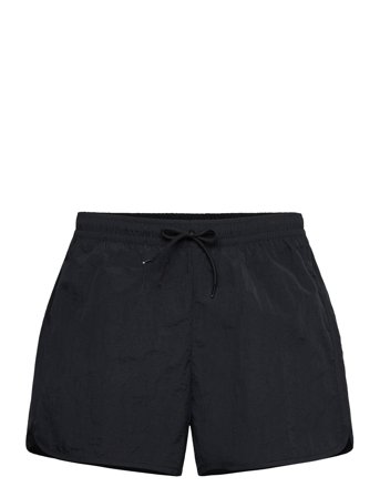Weekday Structured Mid-Thigh Swim Shorts - Black - S
