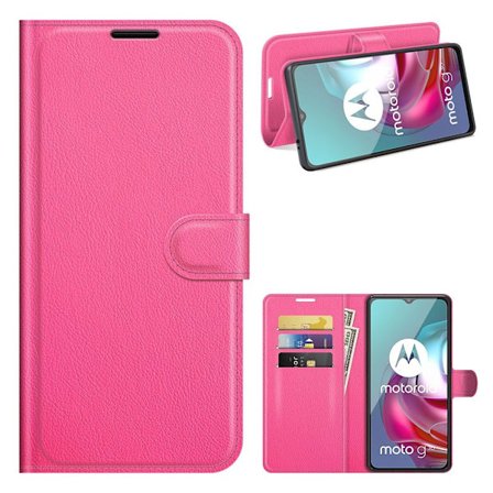 Classic Motorola Moto G30 / G10 Flip Etui - Rose