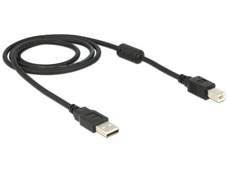 Delock USB-kabel - USB-type B til USB - 1 m