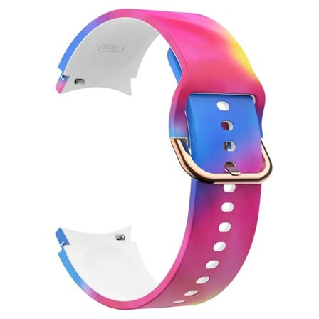 Samsung Galaxy Watch 5 (44mm) / (40mm) / Pro mönster tryckt klockarmband i silikon - Batikfärgad