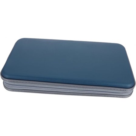 80-delars CD-förvaringsväska Bil CD-fodral Skivfodral Handtag för resa Robust DVD-organisatör CD-hållare Ficka