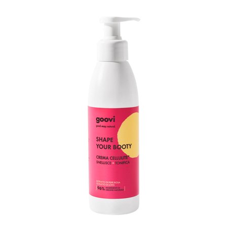 Goovi Crema cellulite SHAPE YOUR BOOTY 240ml - Crema corpo anticellulite