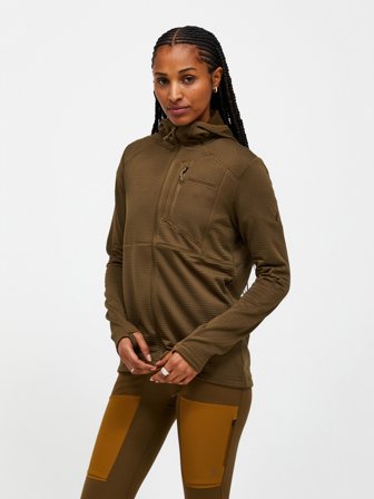 Peak Performance - Trail Polartec Power Grid Zip Hood Women