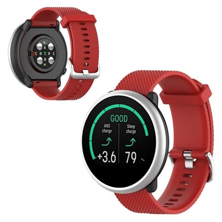 Polar Ignite simple silicone watch band - Red