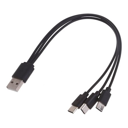 Multi laddningskabel Multi USB -kabel USB -laddningskabel Universal 1/2/3/4 i 1