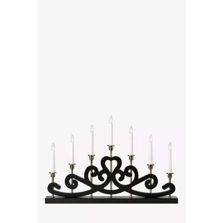 Markslöjd - Adventstake NIGHTFALL7 svart/antik mäss Svart