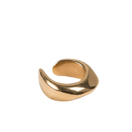 Cornelia Webb Folded ear cuff S Örhängen Dam Guld ONESIZE