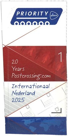 Holland - Postcrossing - Postfrisk frimærke