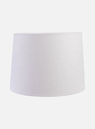 Alva skjerm ø40 cm - hvit lin