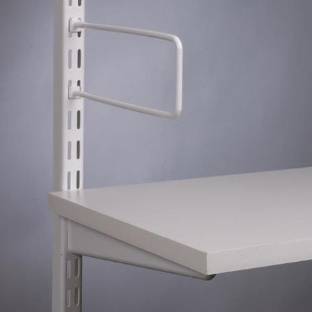 Elfa 465016 Bokstøtte for veggskinne, 2-pakning, Garderobeinnredning