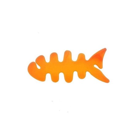 Kabelhållare för Hörlurar Fish-shaped - Orange