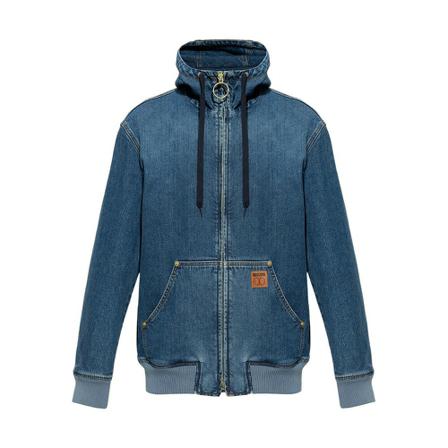 Moschino - Jeansjackor - Blå - Herr - Storlek: L, Herr, Storlek: L