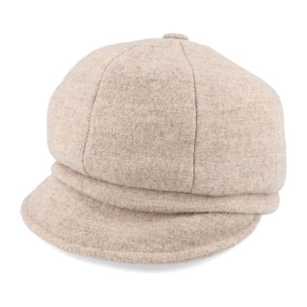 Mayser - Beige vega Czapka Z Daszkiem - Loui Walk Step Vega Cap @ Hatstore
