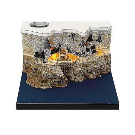 3D Memo Pad Kreativ Hogwarts Slot Notatblok Bekvemmelighed Klistermærker Gave Dcor